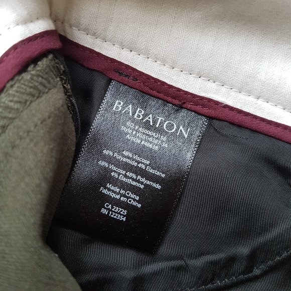 Aritzia Babaton Olive Green Trousers (NWOT) - Picture 6 of 11